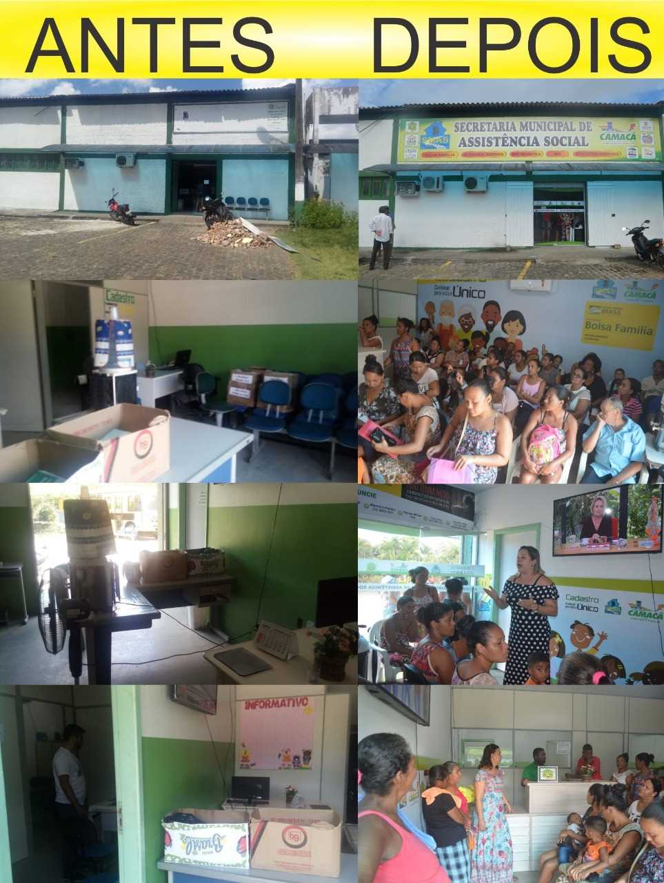 Camacã: Setor de atendimento do Bolsa Família recebe reforma completa